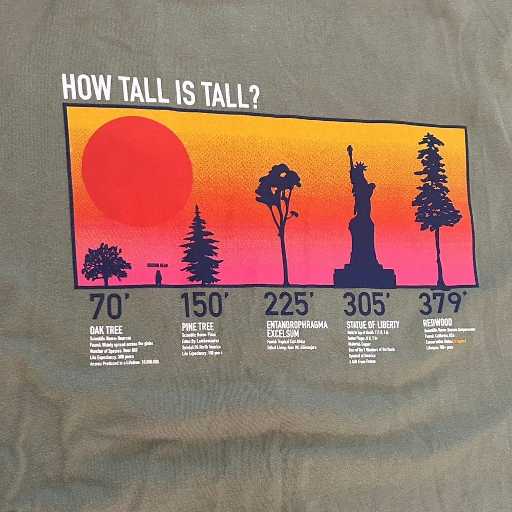 Gap Organic Cotton Long Sleeve Graphic Tee Boys Size XXL